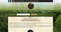 Desktop Screenshot of golfoakridge.com